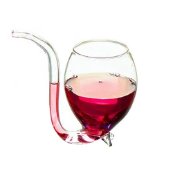 Wholesale Custom Creative Cocktail Glass 300ML Vampire Shaped Glass Martini Bar Glassware Cocktail Wine Glasses