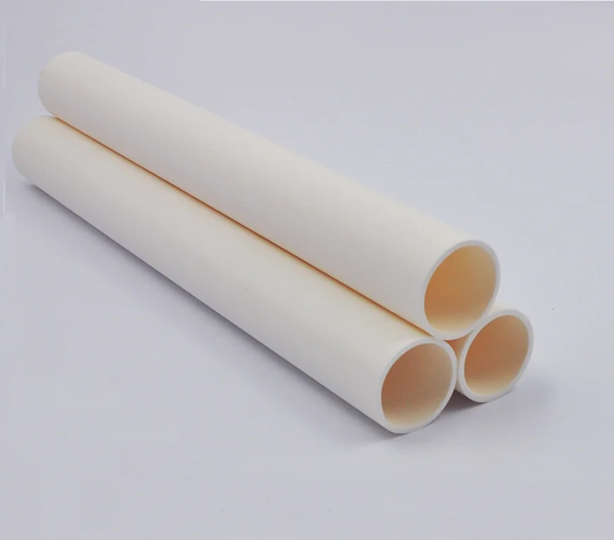 High Purity 99.5% Thermocouple Protection Protection Al2O3 Ceramic Alumina Tube