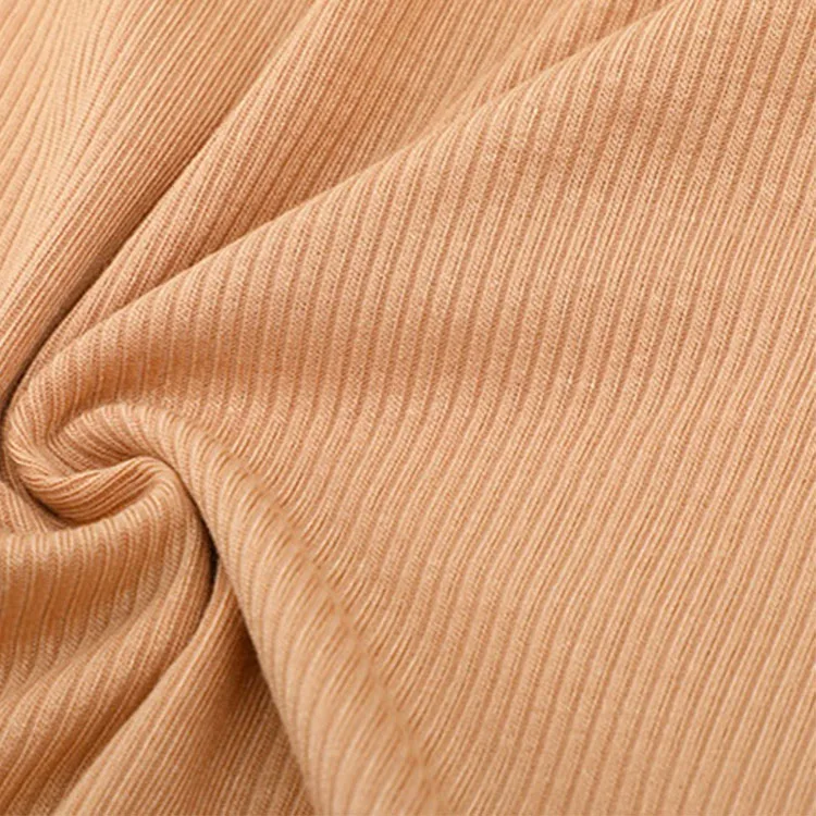 
Leesourcing-OEKOTEX certification bamboo spandex rib swimwear fabric for autumn clothes 