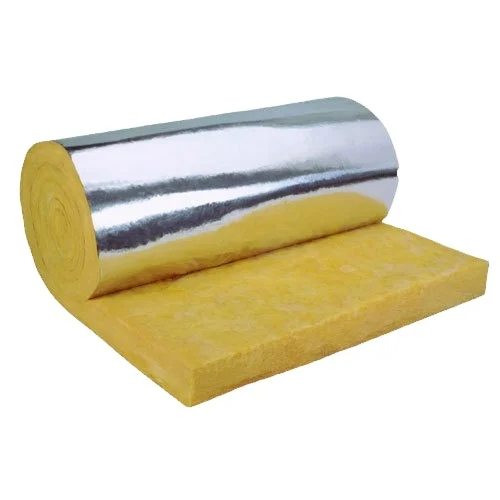 Glass Fiber Blanket Insulating Materials High Temperature Glasswool Insulation Glass Wool in roll