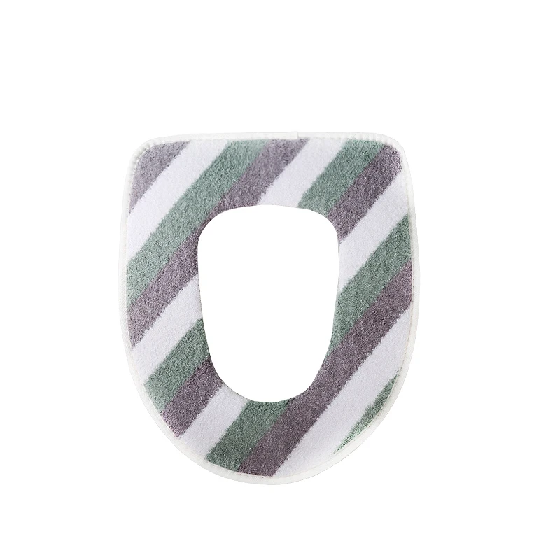 Bathroom Accessories Winter Warm Toilet Seat Cover Washable Soft Cushion Toilet seat