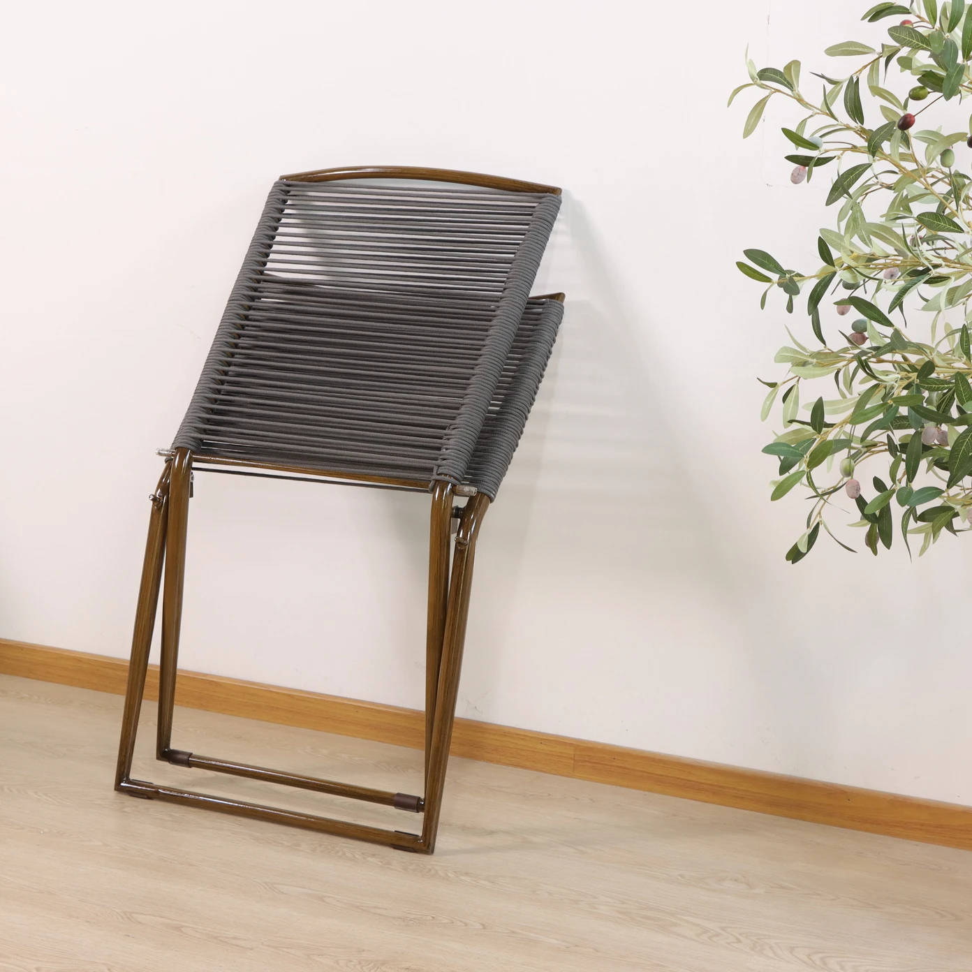 Наружный складной стул для патио балкона набор из ротанга рыболовная терраса уличная веревка Бристоль Набор стульев отдыха садовая мебель