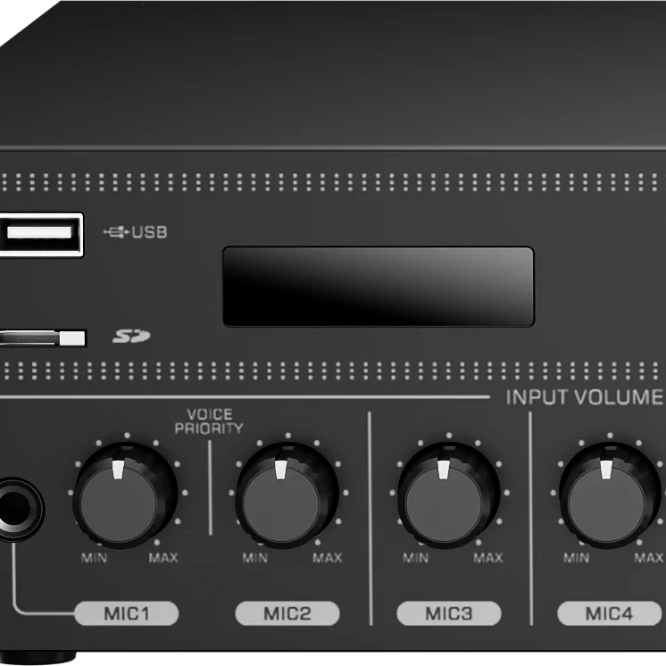 RH-AUDIO аудио усилитель мощности с USB портом для фоновой музыки системы
