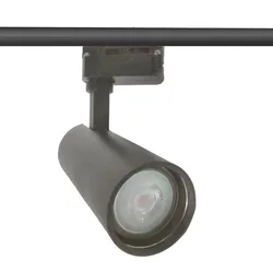Aluminium Black and White 360 Degree Rotatable 1 Phase GU10 Track Spot Light
