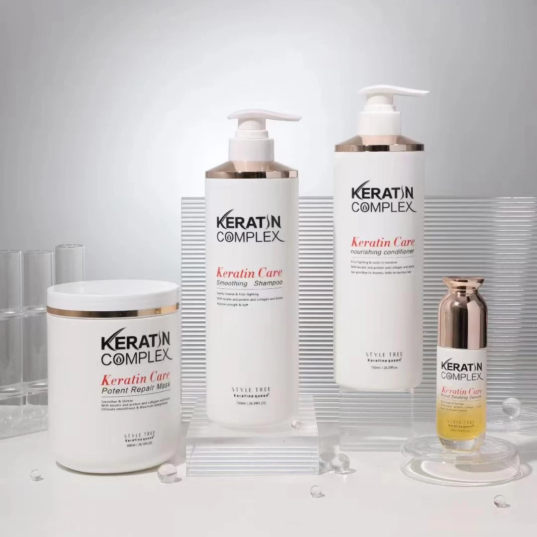 Professional salon High performance Protein Keratin Complex Hair Shampoo and Conditioner deep moisture and repair hair