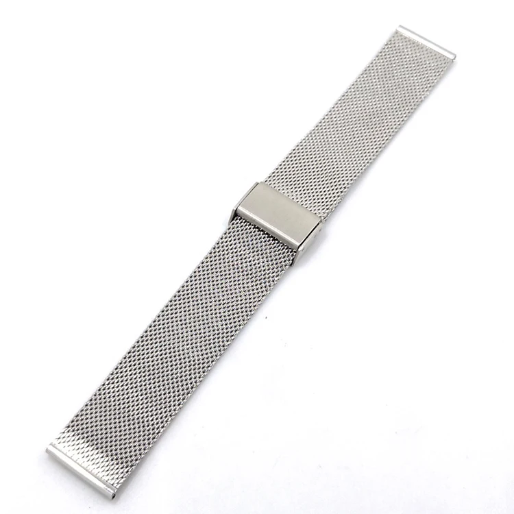 304 Stainless 4 colors quick change Metal watch strap for male and female stainless steel wire mesh belt Band