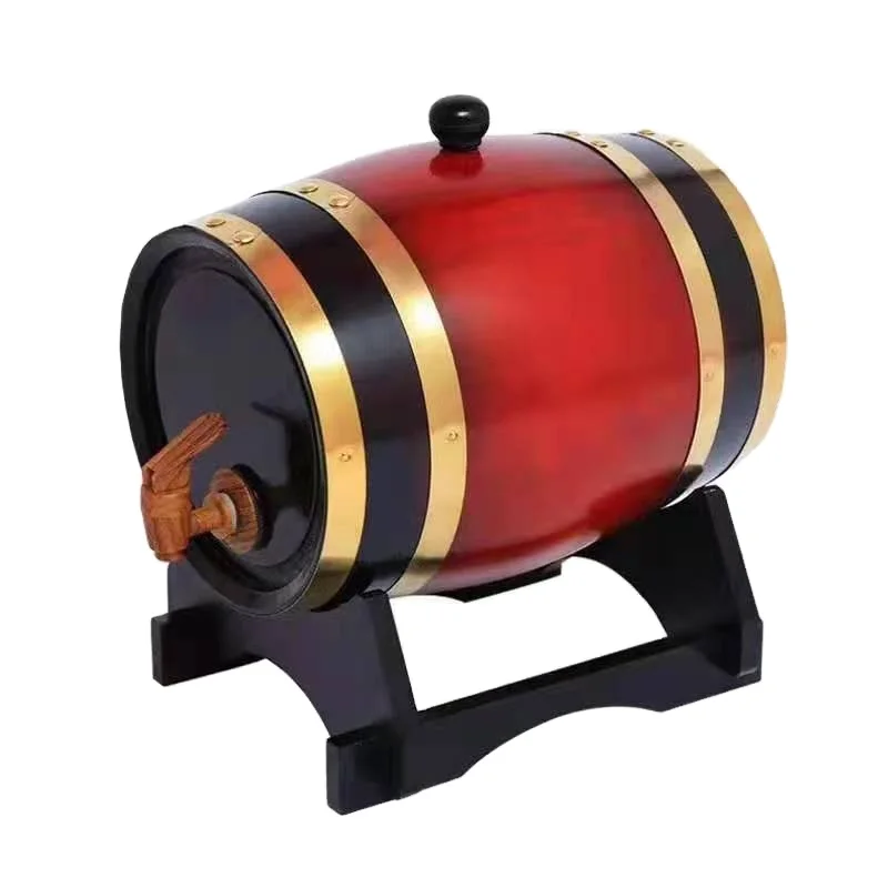15L  Oak cask Wooden beer cask and whiskey decorative storage cask