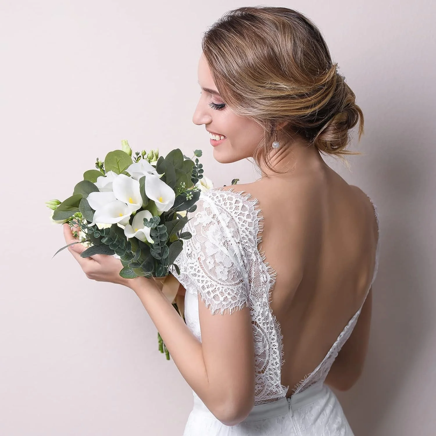 Hight Quality Real Touch Calla Lily Artificial Flowers Calla Lily Bouquet For Wedding Bouquet Bridal Home Flower Decoration