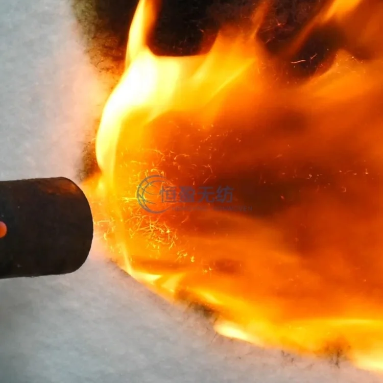 White Iscose Padding Fire Barrier Sonyoe Mount Nonwoven Fabric Plain Nonwoven Felt Lenstandard Fireproof V Microfiber Flocked