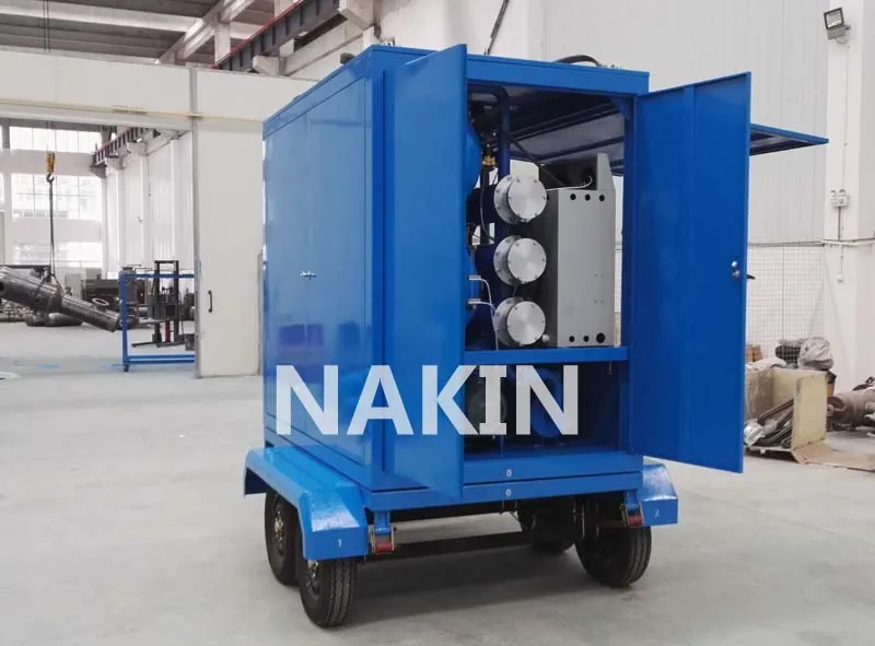 Подвижный масляный фильтр, Высокоэффективная машина для очистки трансформаторного масла