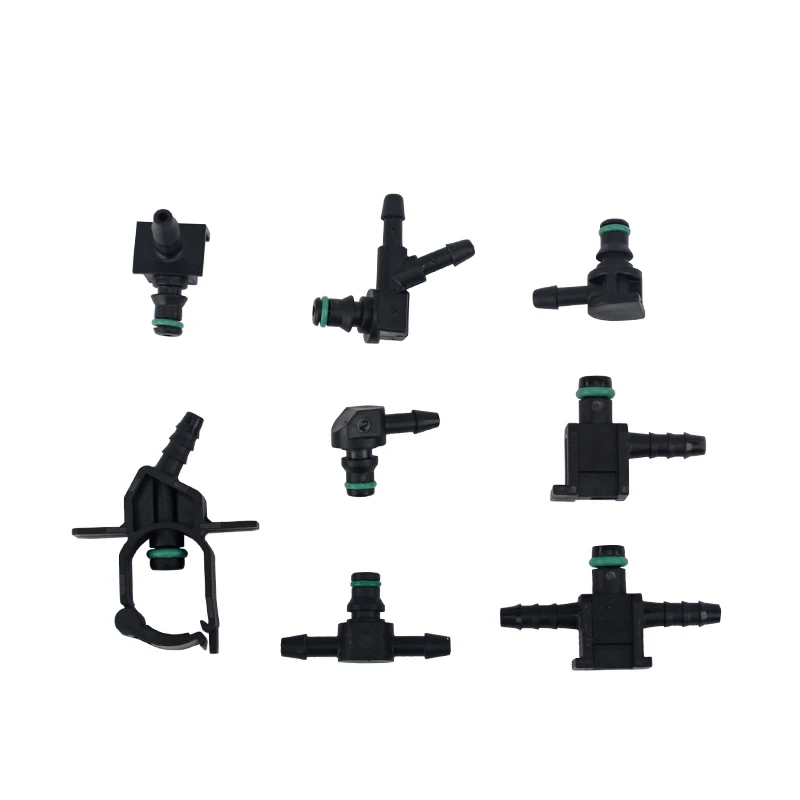 Suit of Return Oil return fitting for Denso Diesel Injector Plastic Connector Pipes Hose Joiner Tube Fuel