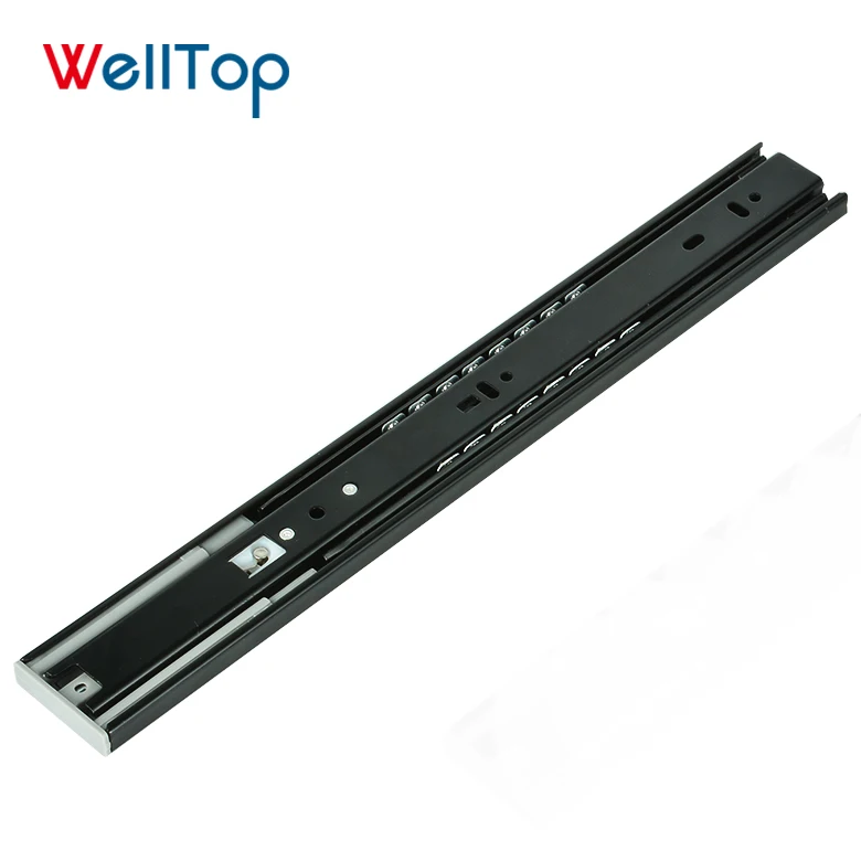 CHINA custom and Wholesale free sample  Stainless Steel Soft Closing Silent bearing drawer Heavy Duty Slide rail