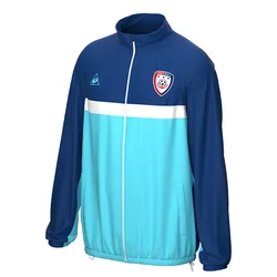 wholesale custom logo mens windbreaker jacket tracksuits  football training  windbreaker  outdoor  oversized  windbreaker coat