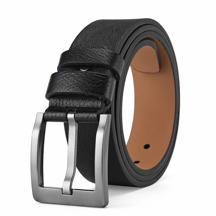 Belt men classic vintage pin buckle luxury custom manufacturer  leather belts famous brand leather belts for men
