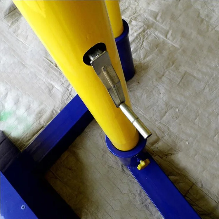 Регулируемая по высоте портативная подвижная подставка для сетки для волейбола/стойка/столб