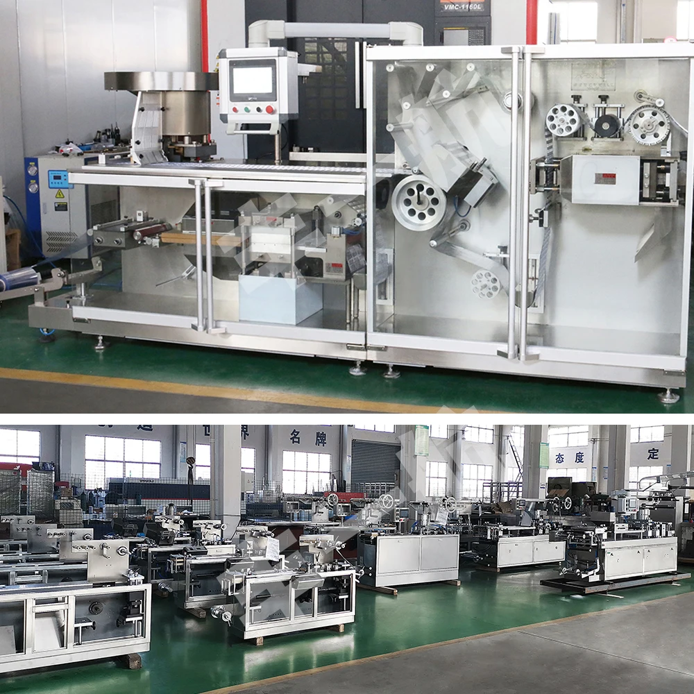 DPH-260 intelligent blister packaging machine for large production in food industry