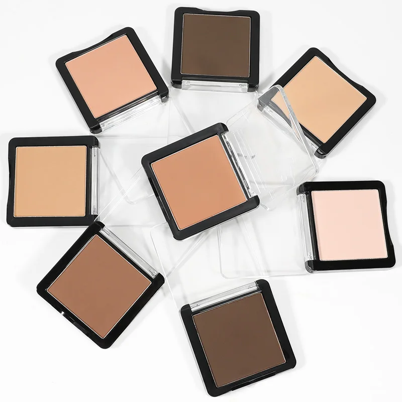 OCHAIN Best Makeup 12 color Face Private Label OEM Pressed Powder Foundation And Powder For All Skin