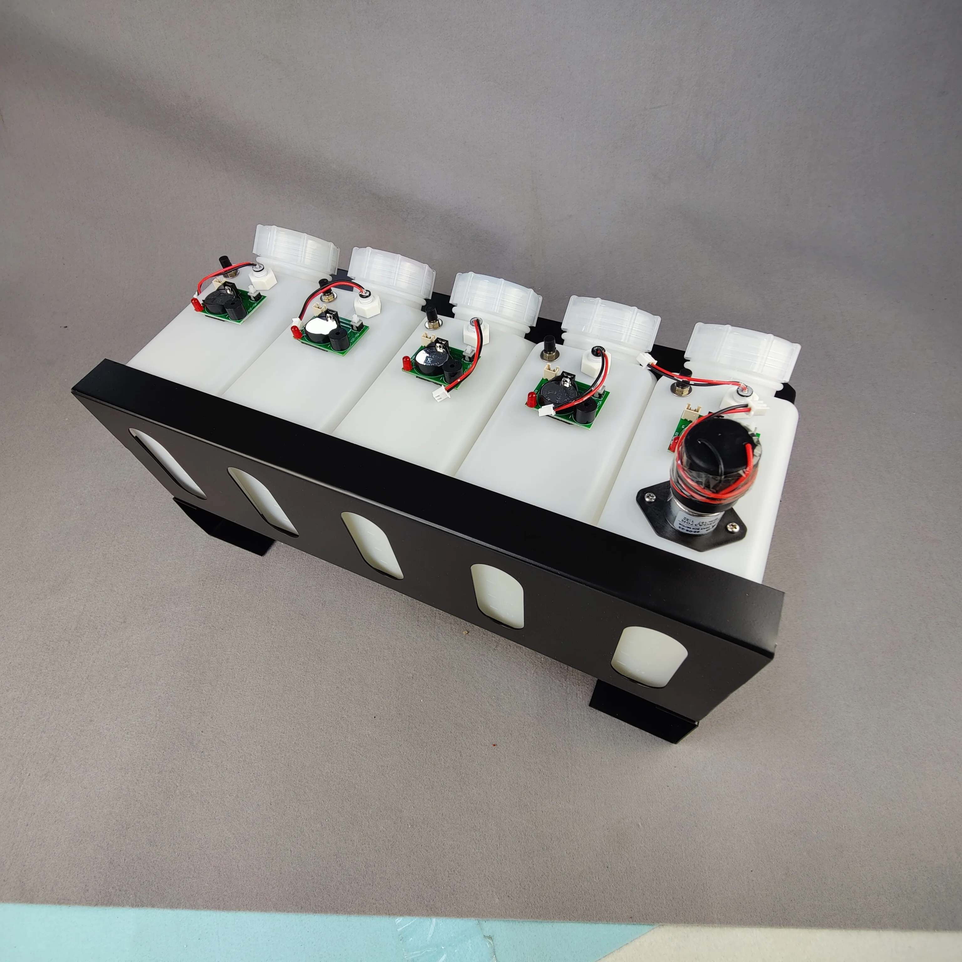 Letop 1.5L CMYKW 5 Colors Ink Cartridge Ciss Ink cartridge System with Stirring Motor