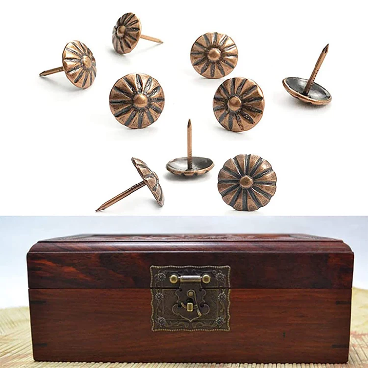 Decorative Nails Leather Sofa Button Chair Upholstery Rivets Needles Upholstery Tacks for Furniture