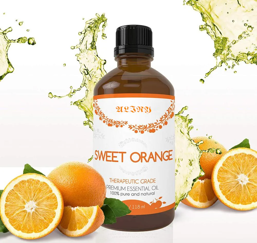 Therapeutic Grade Organic 100% Pure Sweet Orange Essential Oil