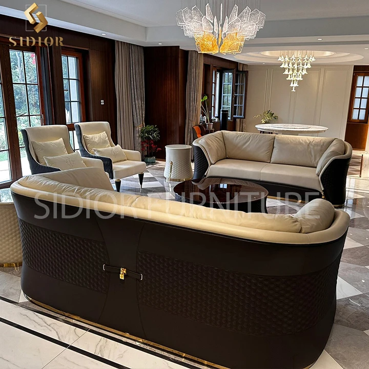 Luxurious Turri Vogue original velvet royal sofa set for living room home furniture sofas for home luxury living room furniture