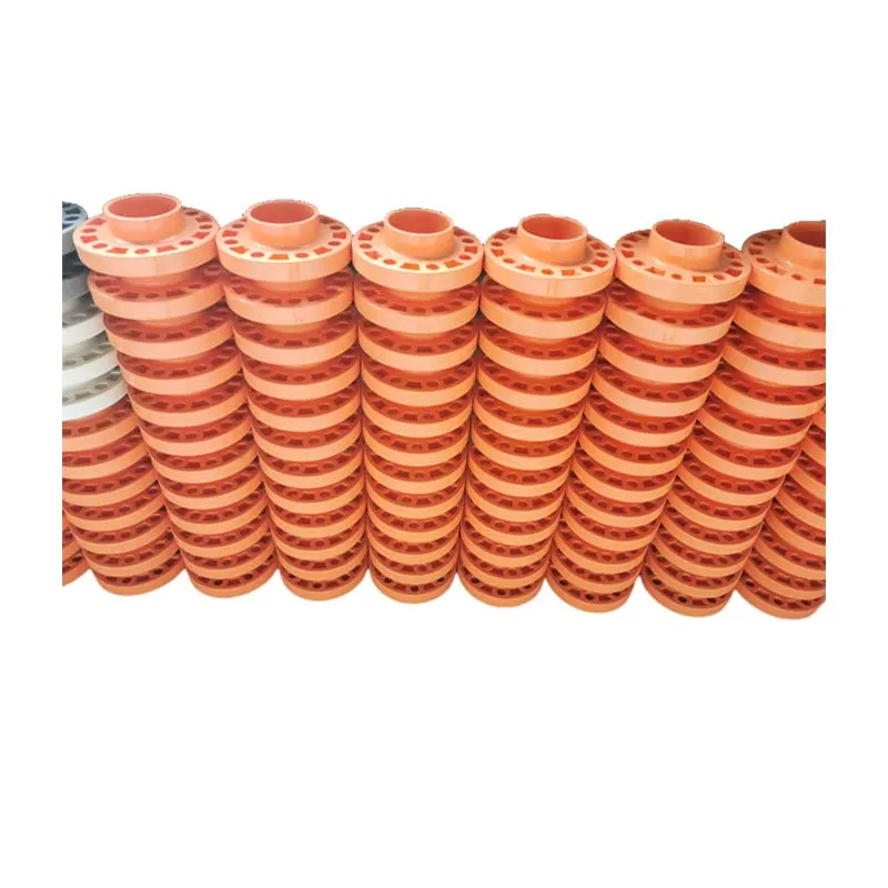Orange High Density Pvc Resin Cpvc Plastic Power Cable Protection Pipe