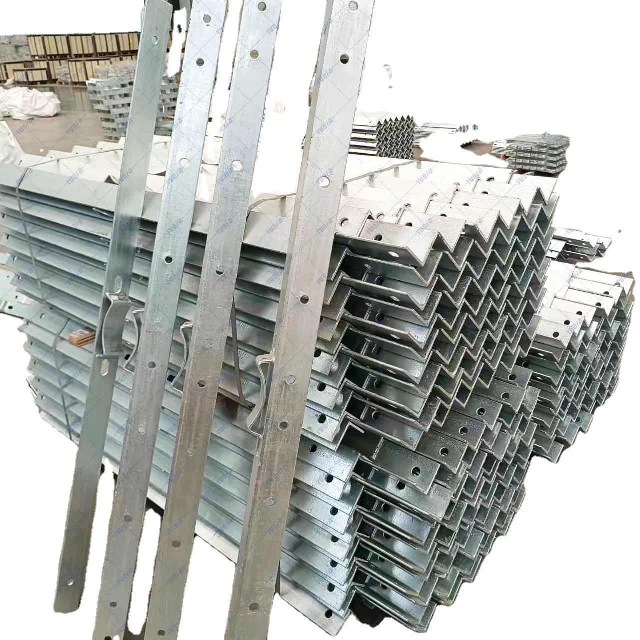 Hot Dip Galvanized Steel Cross Arms for Export to South America