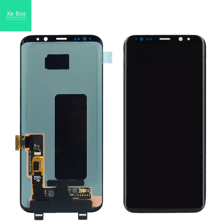 ЖК-экран для Samsung Galaxy S8 дисплей дигитайзер сборка для samsung galaxy s8 телефон экран сенсорный экран Сотовый телефон ЖК