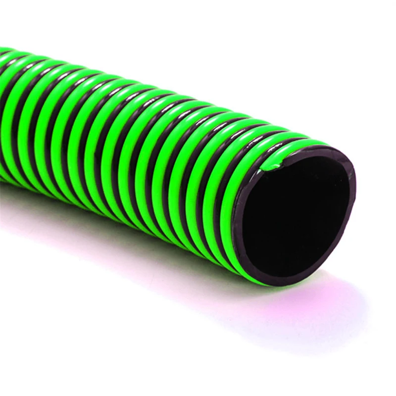 Factory direct suction hose ribbed type corrugated plastic hose sand suction pipe pvc spiral with sale price