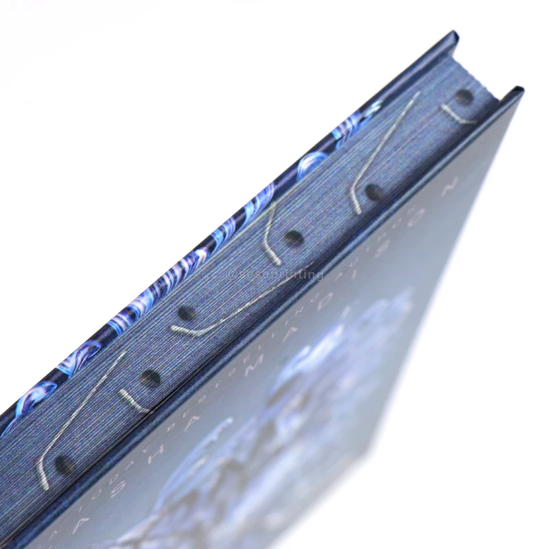 Book manufacturer custom print quality hardcover sprayed edge book for authors, creatives and publishers