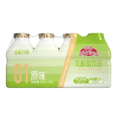 Jelley Brown Lactobacillus Drinks Peach Flavor Beverage 26% reduction in sugar