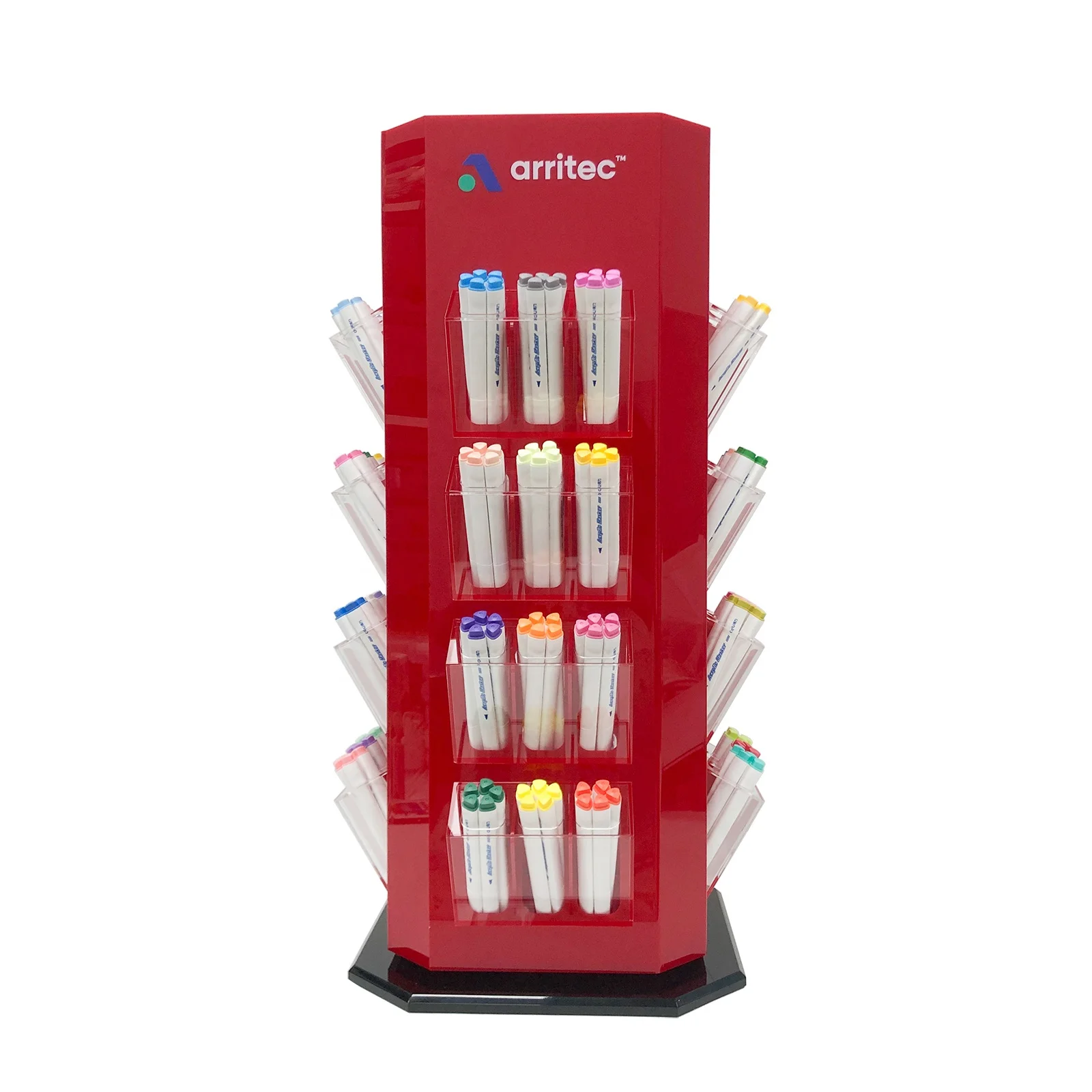 Custom Free Design Pen holder display Acrylic Display Stand For Retail Store