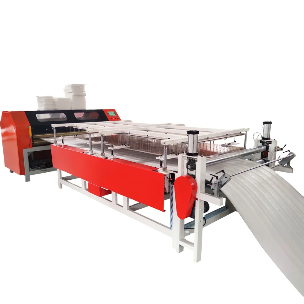 High-accuracy  Hot Sale FLY1350 EPE Foam Sheet Auto-cutting Machine EPE exhaust slicing machine