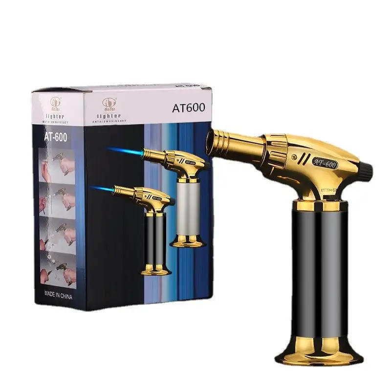 High Quality Torch Lighter For Cigar Kitchen Culinary Gas Refillable Bbq Torch Lighter Stylish And Windproof Jet