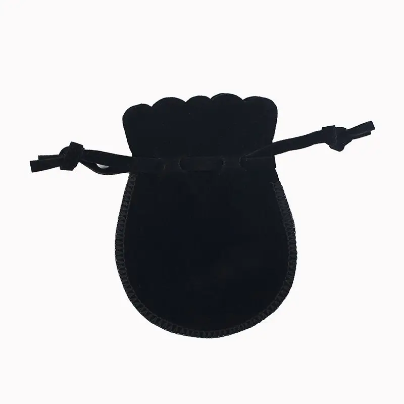 Custom Brand Logo Super Quality Suede Gift Gourd Pouches Drawstring Velvet Jewelry Calabash Bags