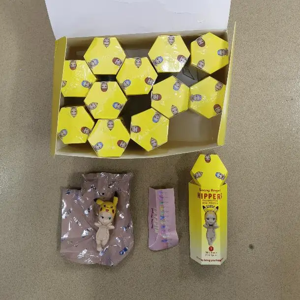 Wholesale animation somy Angel blind box 12pcs/set novelty toy mobile phone computer decoration claw game gift