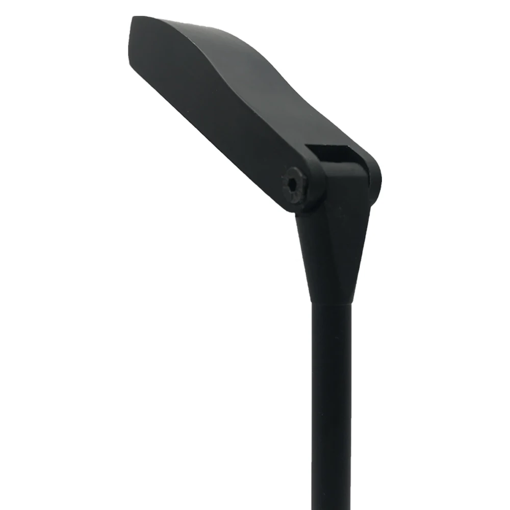 Good quality led mini standing spotlight 6*1w black jewelry furniture led display case light