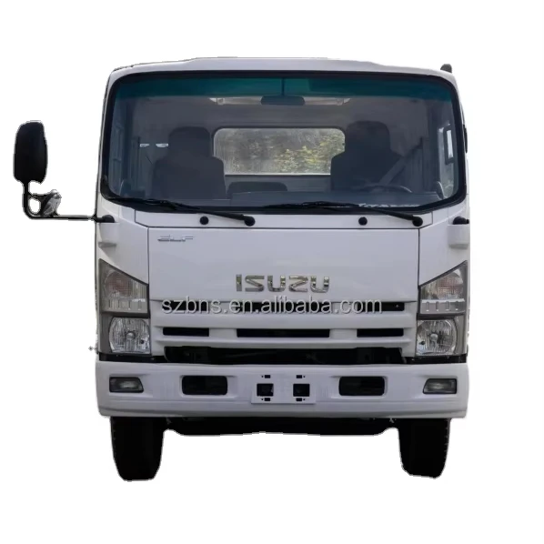 BNS LED lighting isuzus kv100 drefrigerated truck, 304 stainless steel door frame design