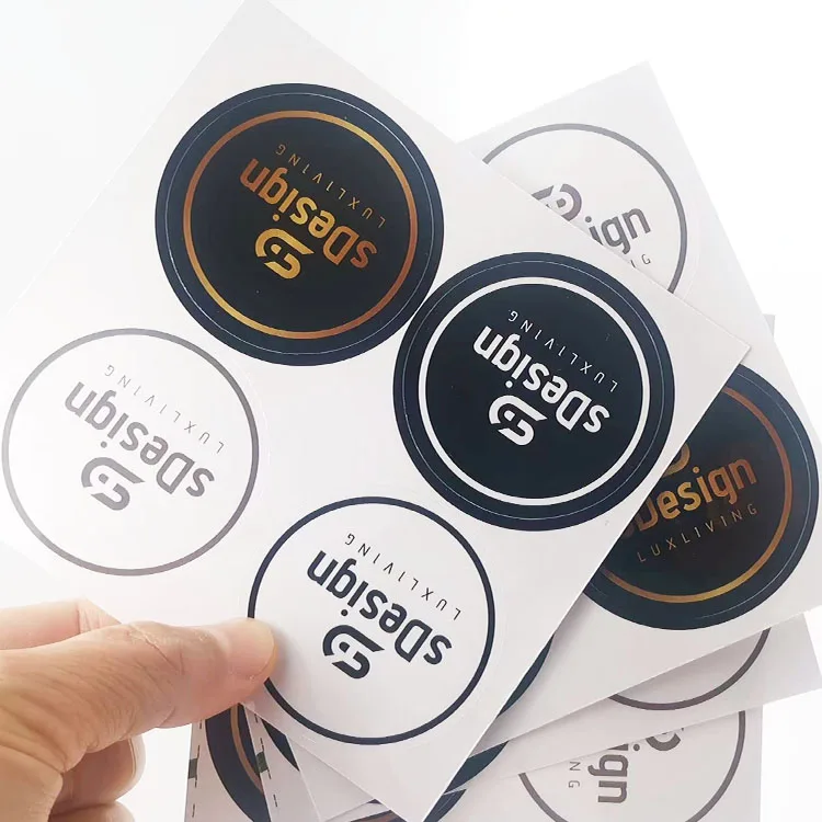 PVC Car Logo Wholesale Custom Waterproof Transparent Personalized Label Stickers for Decoration