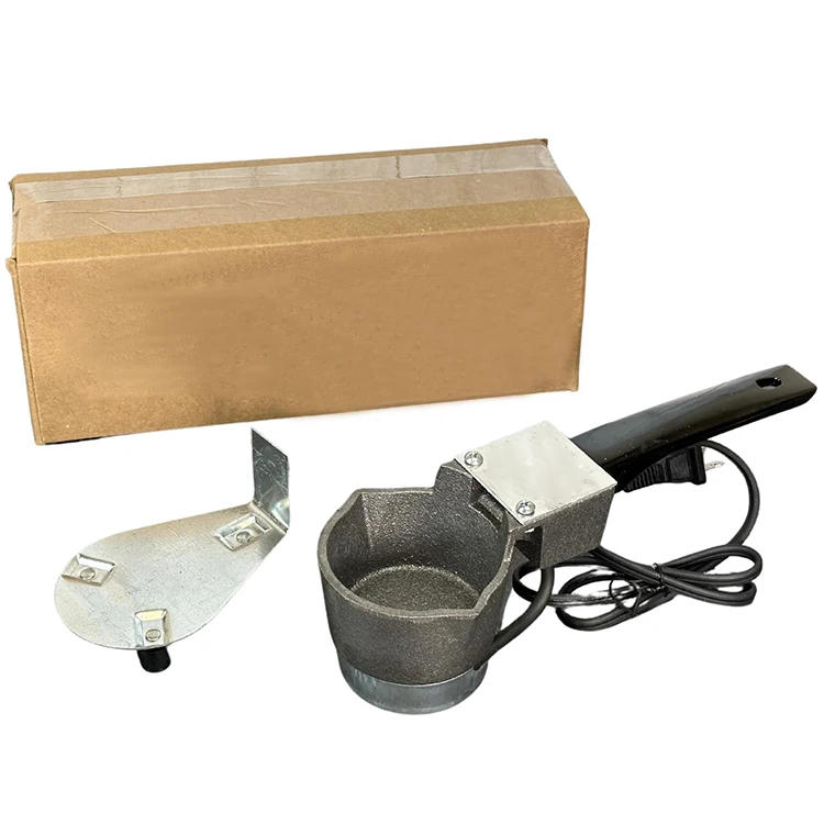 4 Pound Capacity Electric Melting Pot for Lead Smelting Furnace Kit Melts Lead Ingots Quickly
