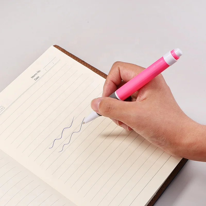 Soft Rubber Coated Finishing Plastic Ball Pens with Custom Logo