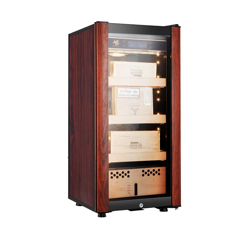 Или большая сигара из испанского кедра, Лидер продаж, окрашенная металлическая хьюмидор, деревянный шкаф 80 л, 300 сигар, повседневные сигары с одной зоной