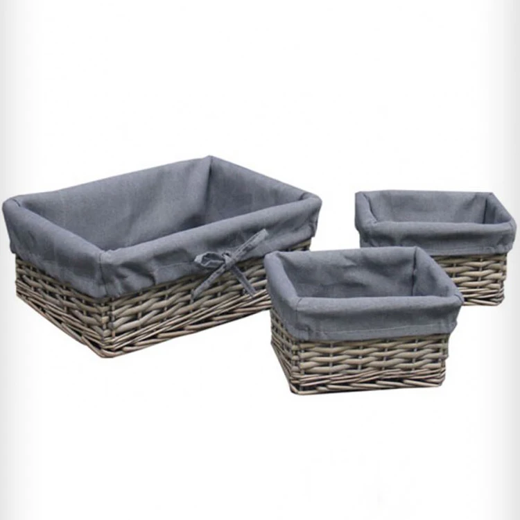 Дешевая домашняя декоративная плетеная корзина