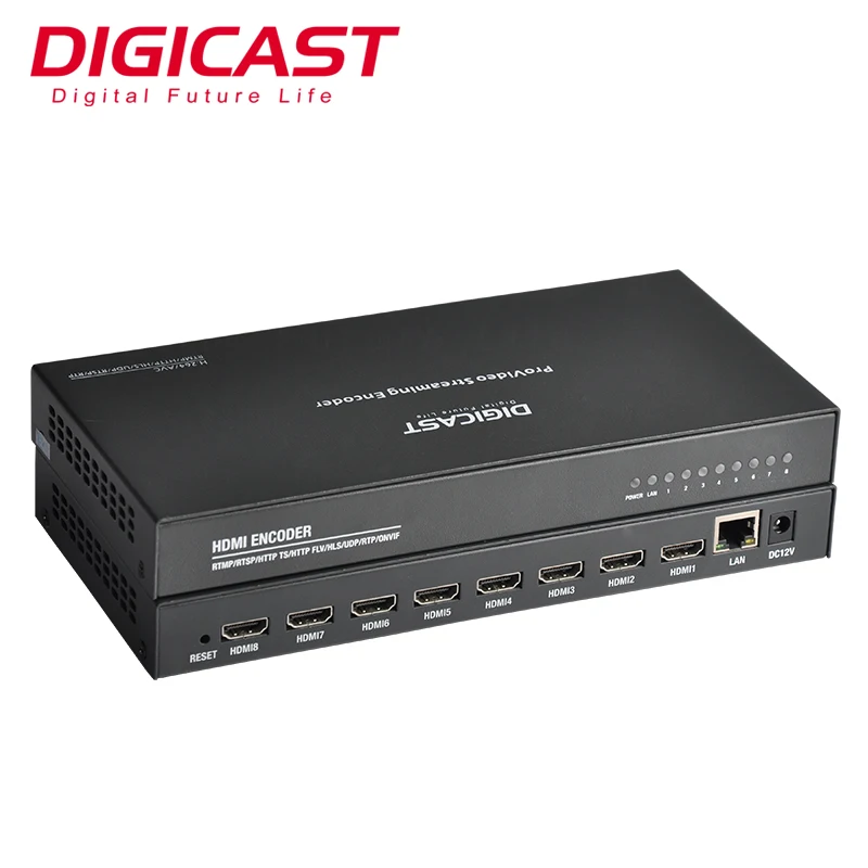 Digicast Multiscreen Multiprotocol прямые трансляции 1080P HD энкодер кабель ТВ цифровой IPTV