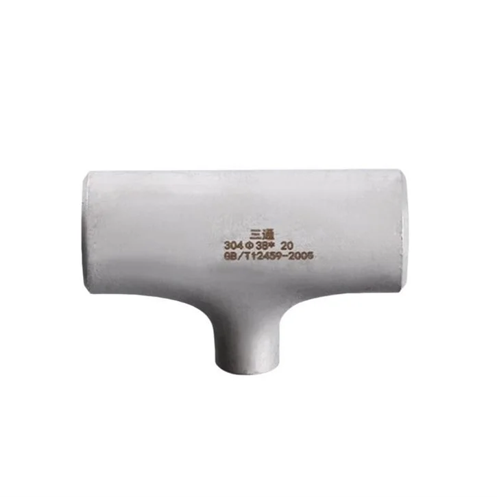 Butt Welding Fittings ASME B16.9 SCH40S SCH80S Stainless Steel Reducing Tee
