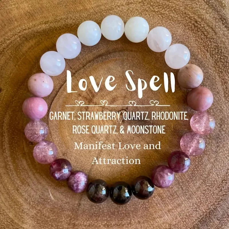 Natural Stone Quartz Healing Crystal Stretch Beaded Bracelet Wealth Money Jewelry Men Women Gift