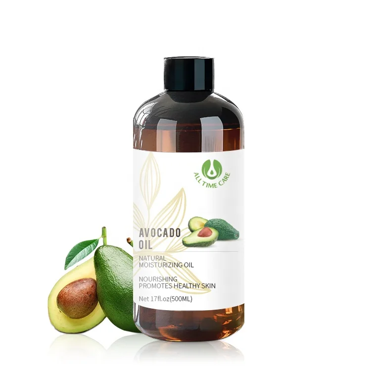 
OBM Factory natural organic avocado oil carrier oil 500ml 