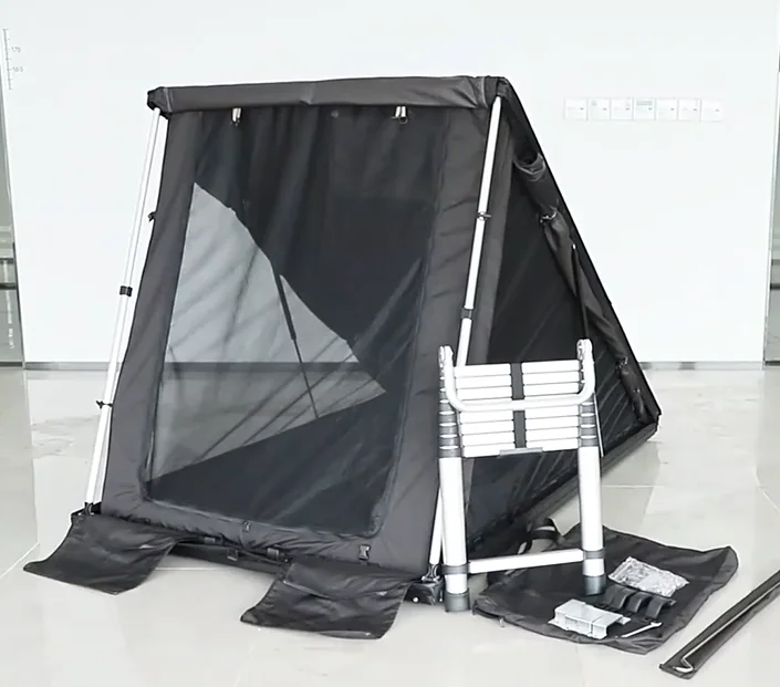 Triangle Soft Shell Roof Top Tent  For Car Lightweight  Rooftop Tents 4x4