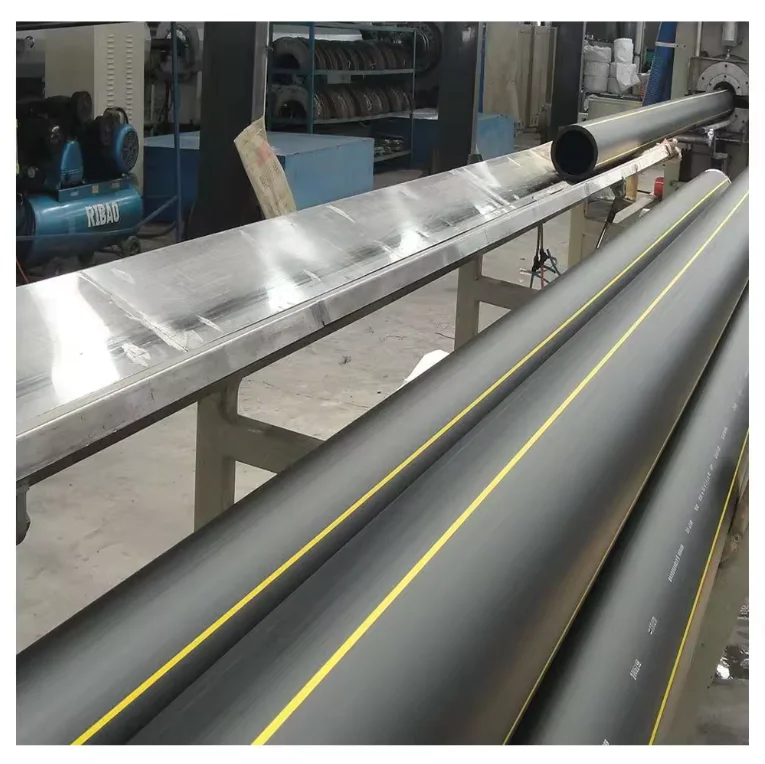 PE Gas Pipeline System HDPE Pipe DN20mm-630mm Buried Gas Pipeline Tube