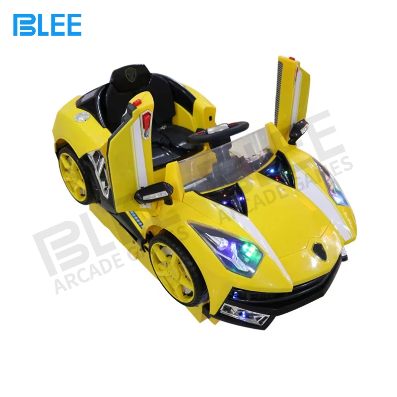 BLEE Coin Operated Electric Kids Kiddie Rides Game Machine Children Swing Car Game Machine
